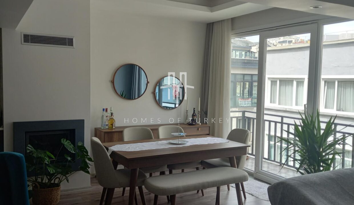 Fully Renovated Apartment With Balcony For Sale In Cihangir, Istanbul- 2