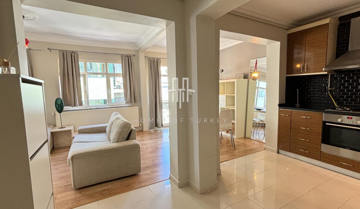 Spacious Fully Furnished 1+1 Apartment For Sale In Cihangir In Central Istanbul- 6