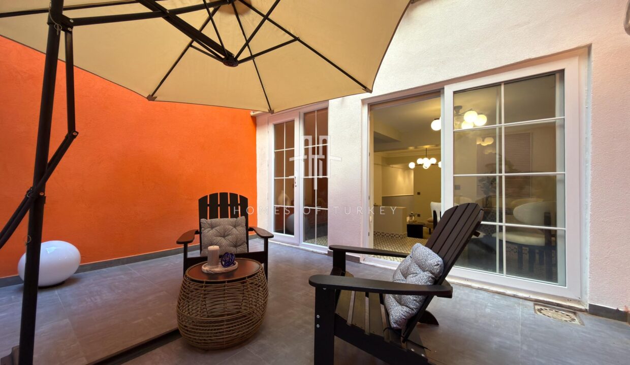 2.5+1 Flat For Sale With Garden Walking Distance To Nişantaşı In Şişli In Istanbul- 2