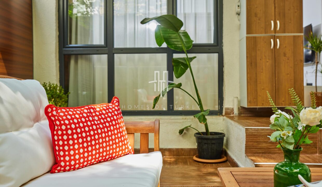 2+1 Apartment With Special Decoration And Garden For Sale In Şişli In Istanbul- 13