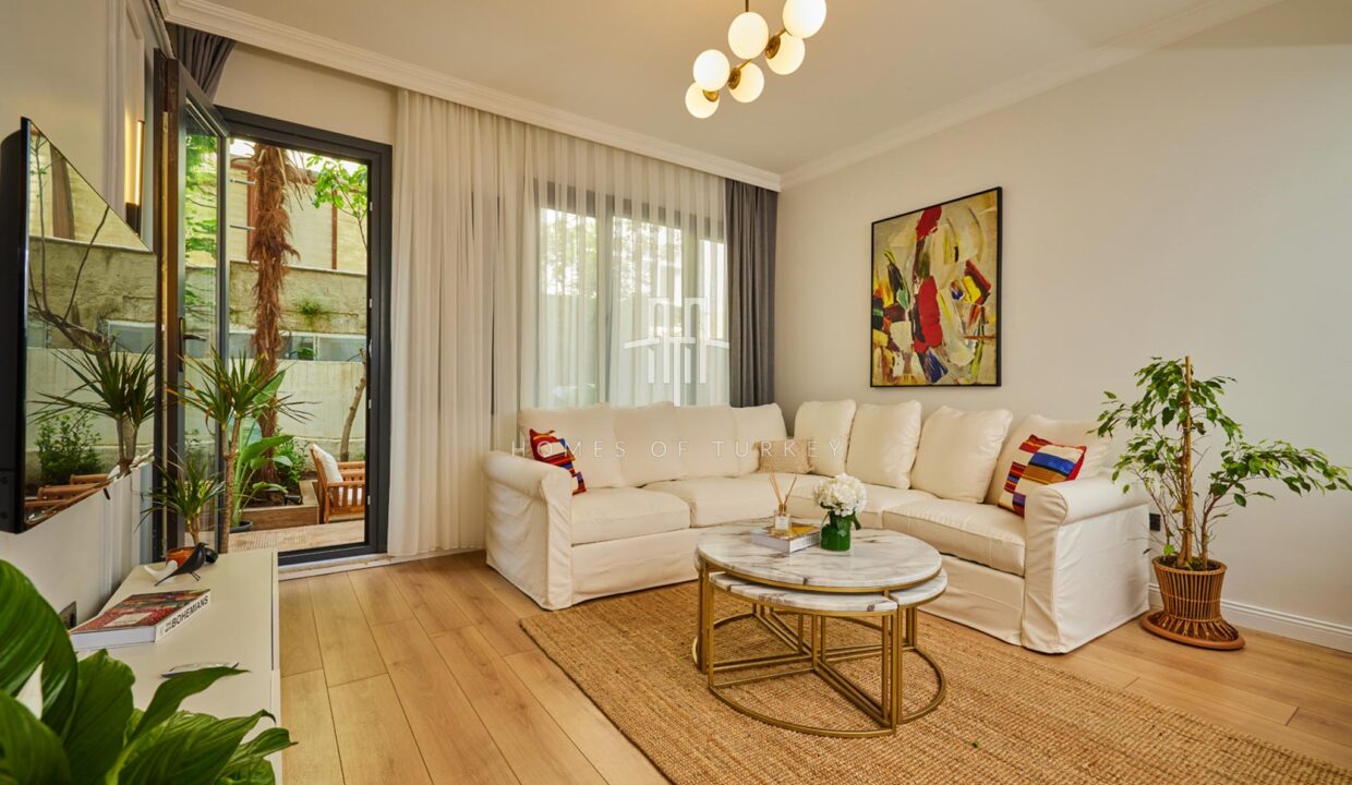 2+1 Apartment With Special Decoration And Garden For Sale In Şişli In Istanbul- 14