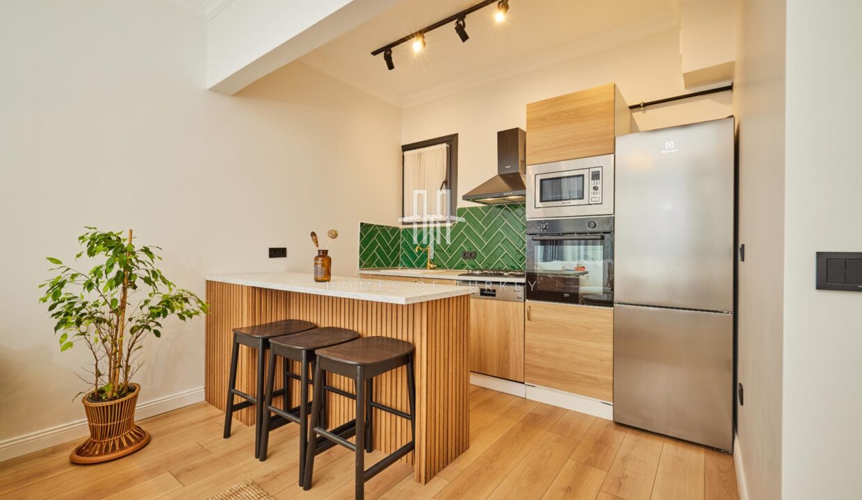 2+1 Apartment With Special Decoration And Garden For Sale In Şişli In Istanbul- 27