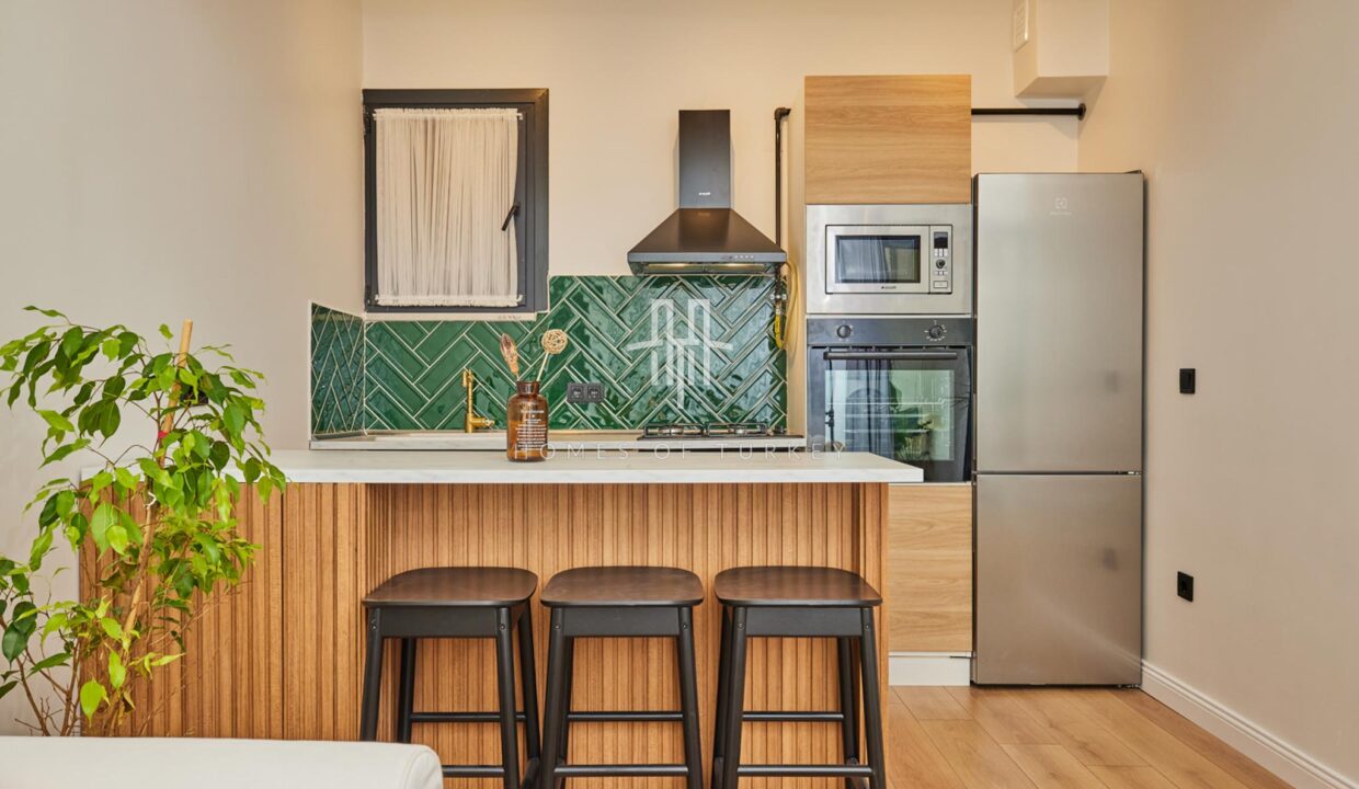 2+1 Apartment With Special Decoration And Garden For Sale In Şişli In Istanbul- 28