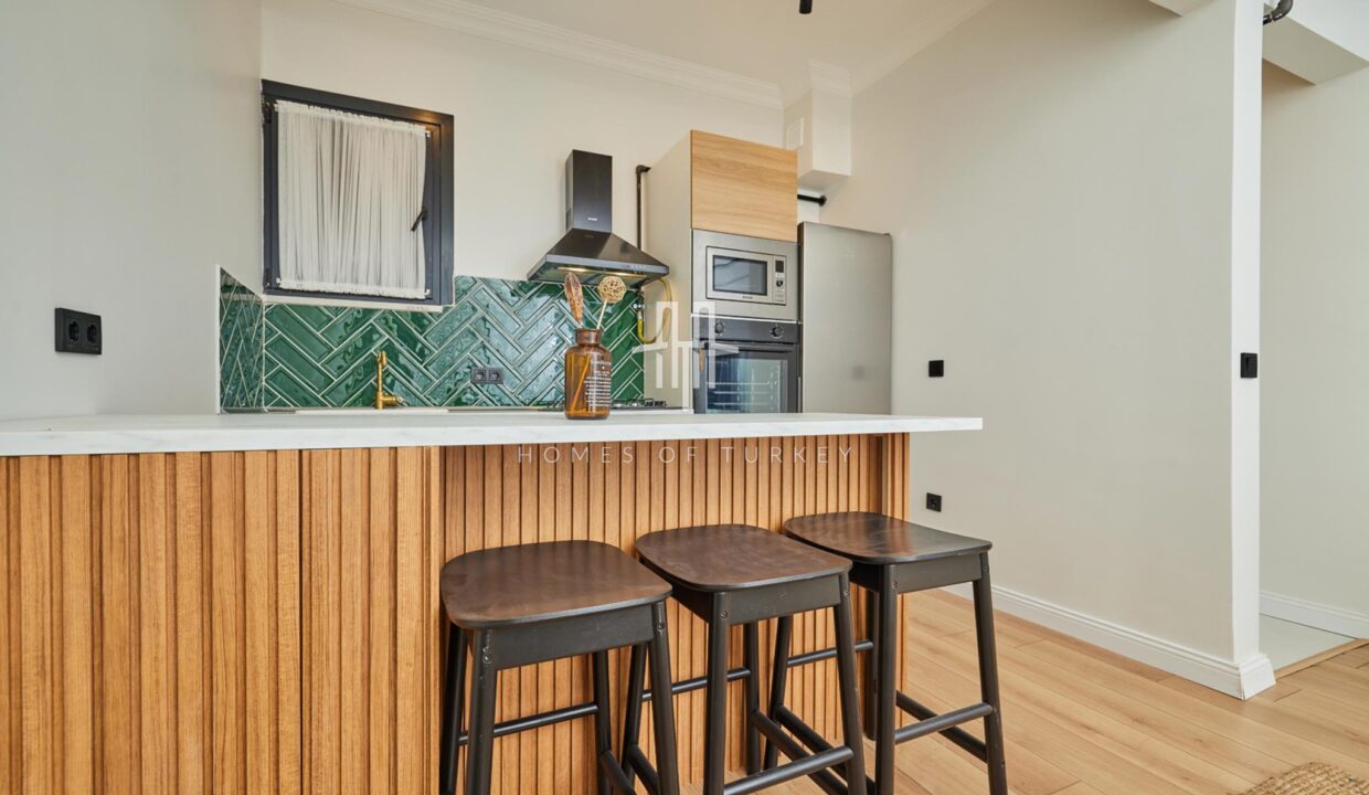 2+1 Apartment With Special Decoration And Garden For Sale In Şişli In Istanbul- 29