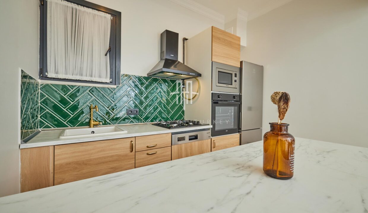 2+1 Apartment With Special Decoration And Garden For Sale In Şişli In Istanbul- 30