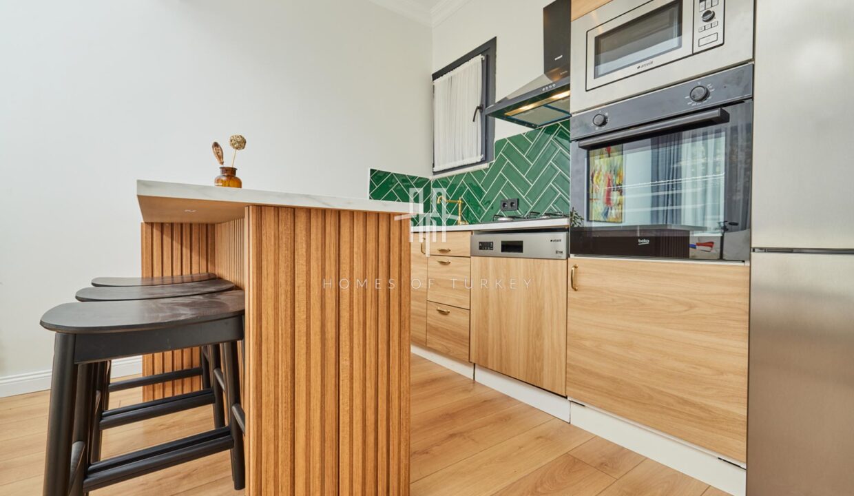 2+1 Apartment With Special Decoration And Garden For Sale In Şişli In Istanbul- 31