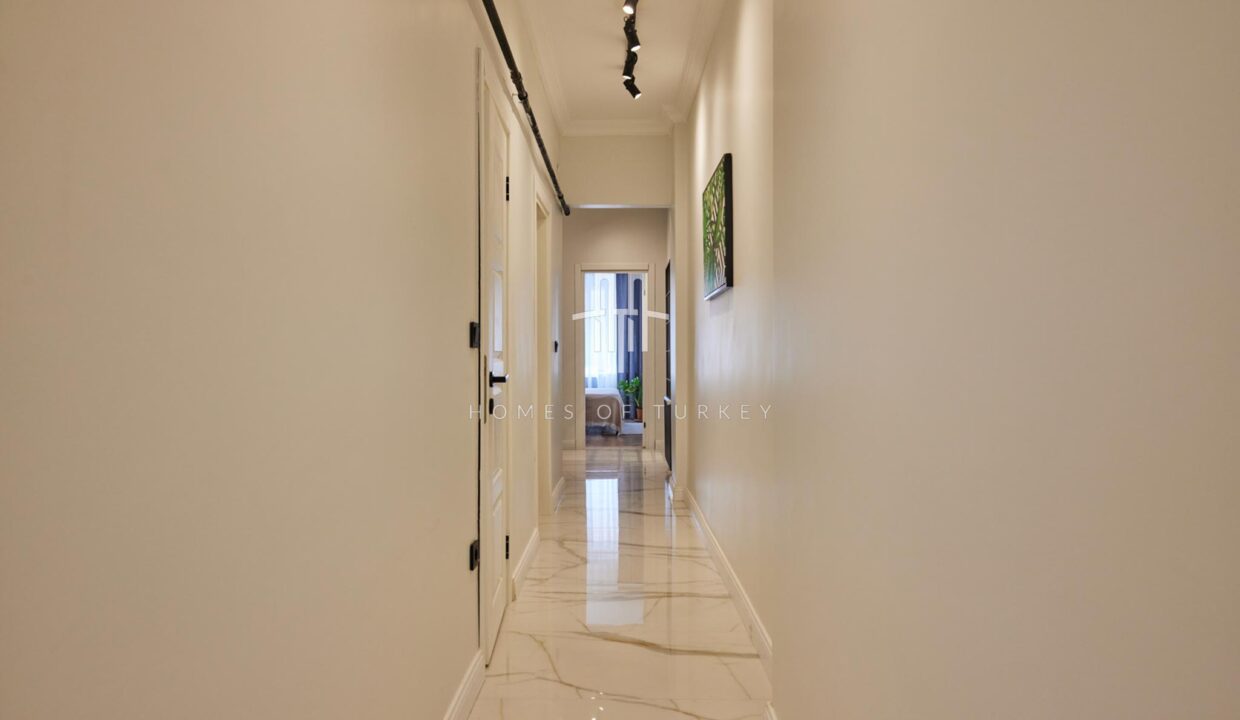 2+1 Apartment With Special Decoration And Garden For Sale In Şişli In Istanbul- 36