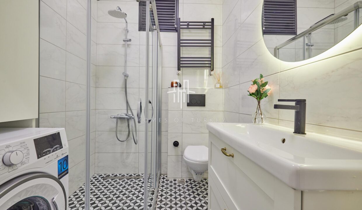 2+1 Apartment With Special Decoration And Garden For Sale In Şişli In Istanbul- 37