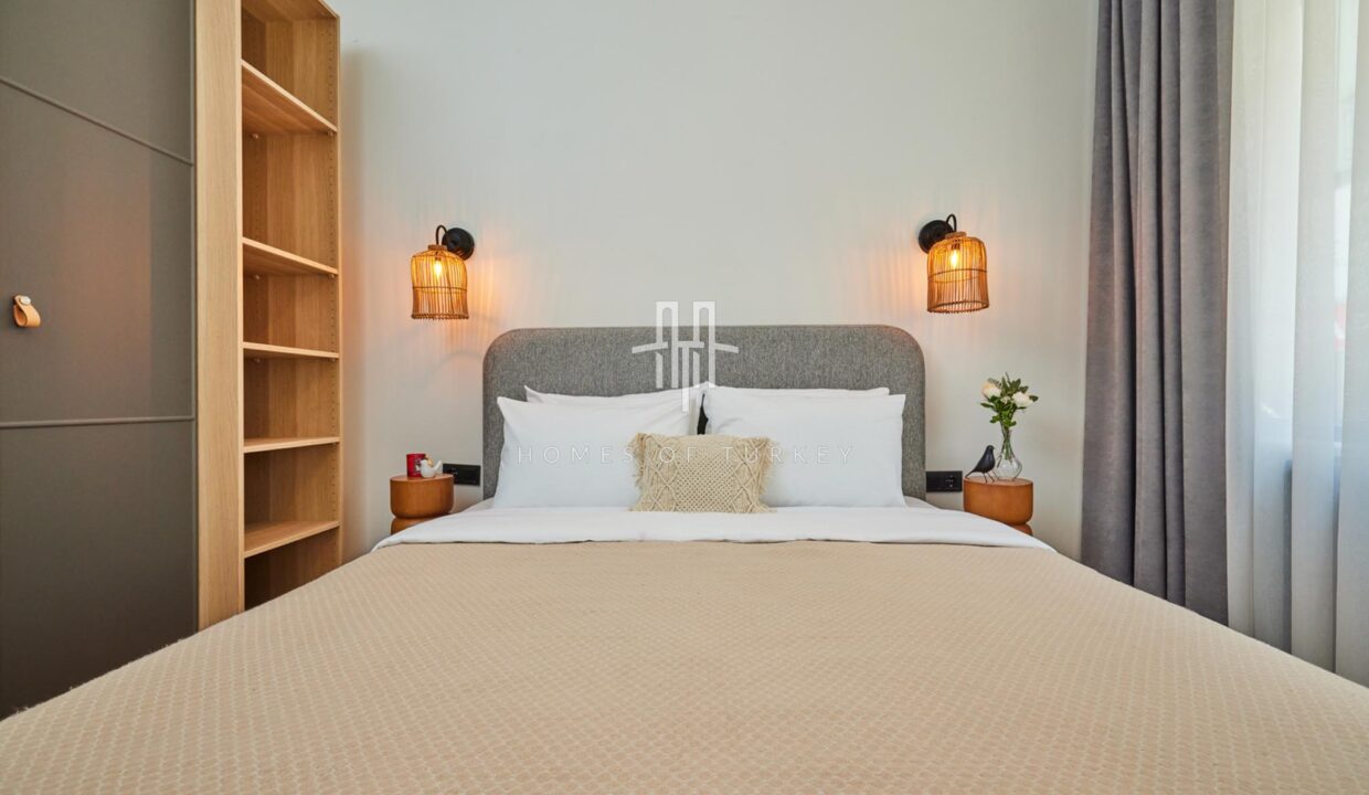 2+1 Apartment With Special Decoration And Garden For Sale In Şişli In Istanbul- 39