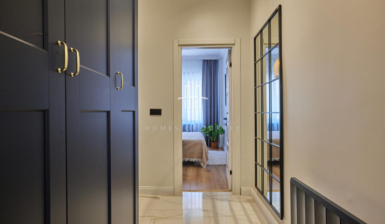 2+1 Apartment With Special Decoration And Garden For Sale In Şişli In Istanbul- 47