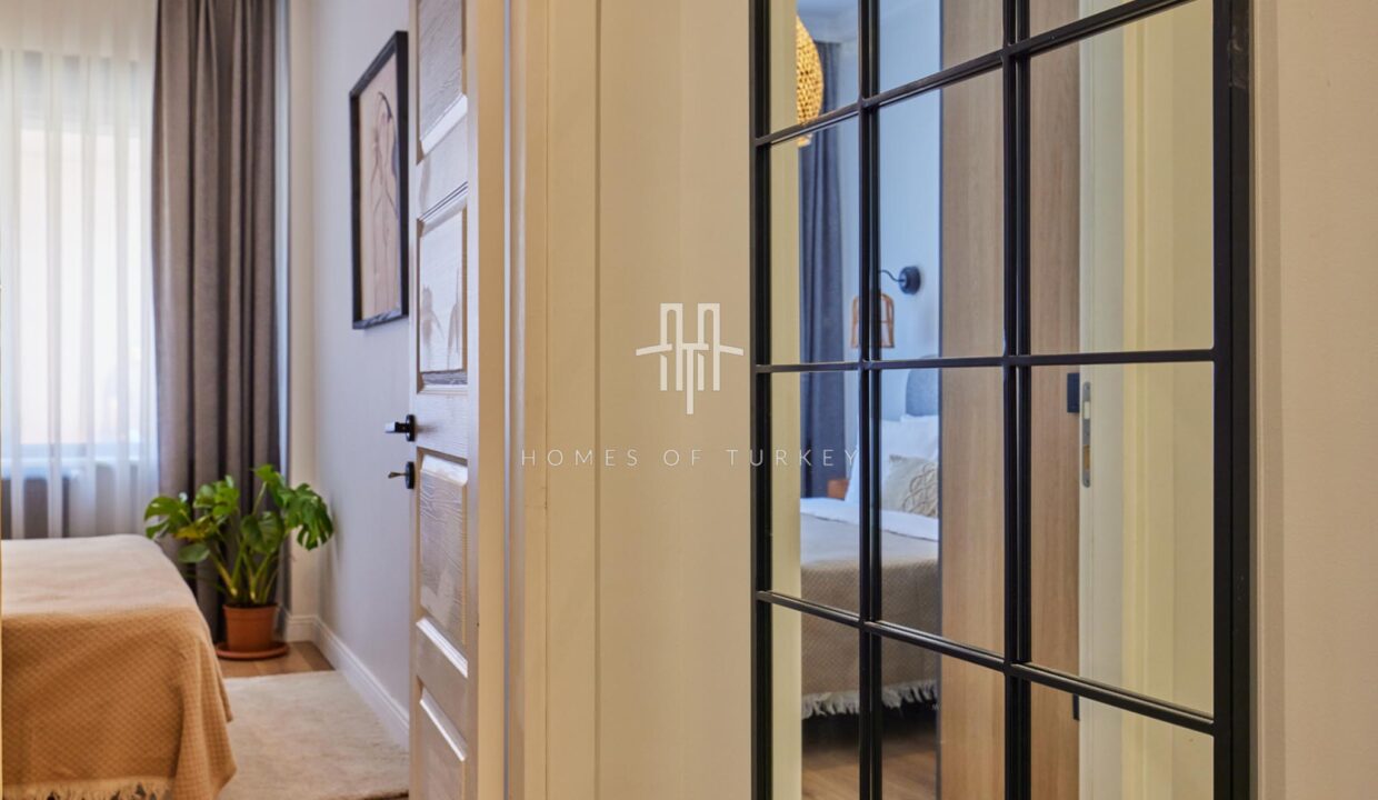 2+1 Apartment With Special Decoration And Garden For Sale In Şişli In Istanbul- 48