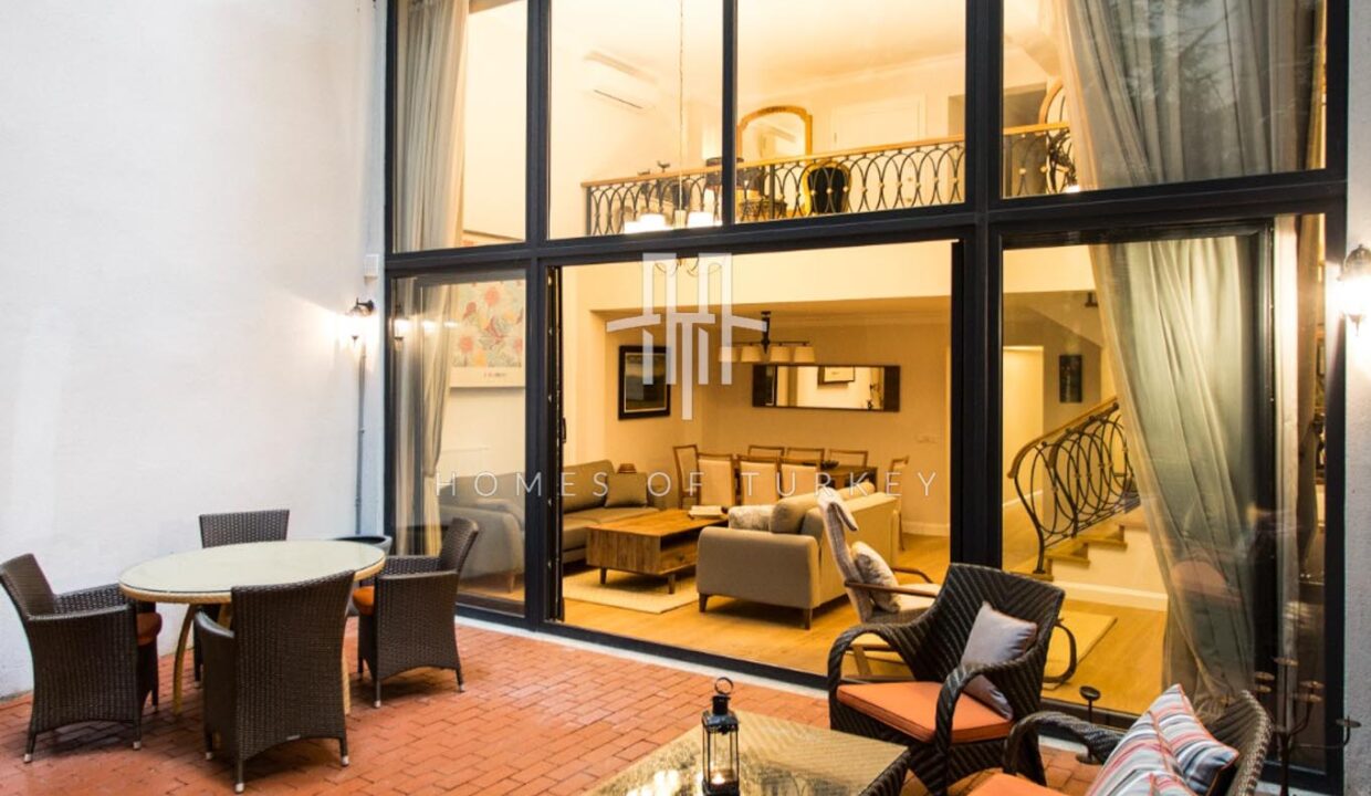 4+2 Triplex Apartment With Garden For Sale In A Prestigious Area In Nişantaşı In Istanbul Eligible For Citizenship- 10