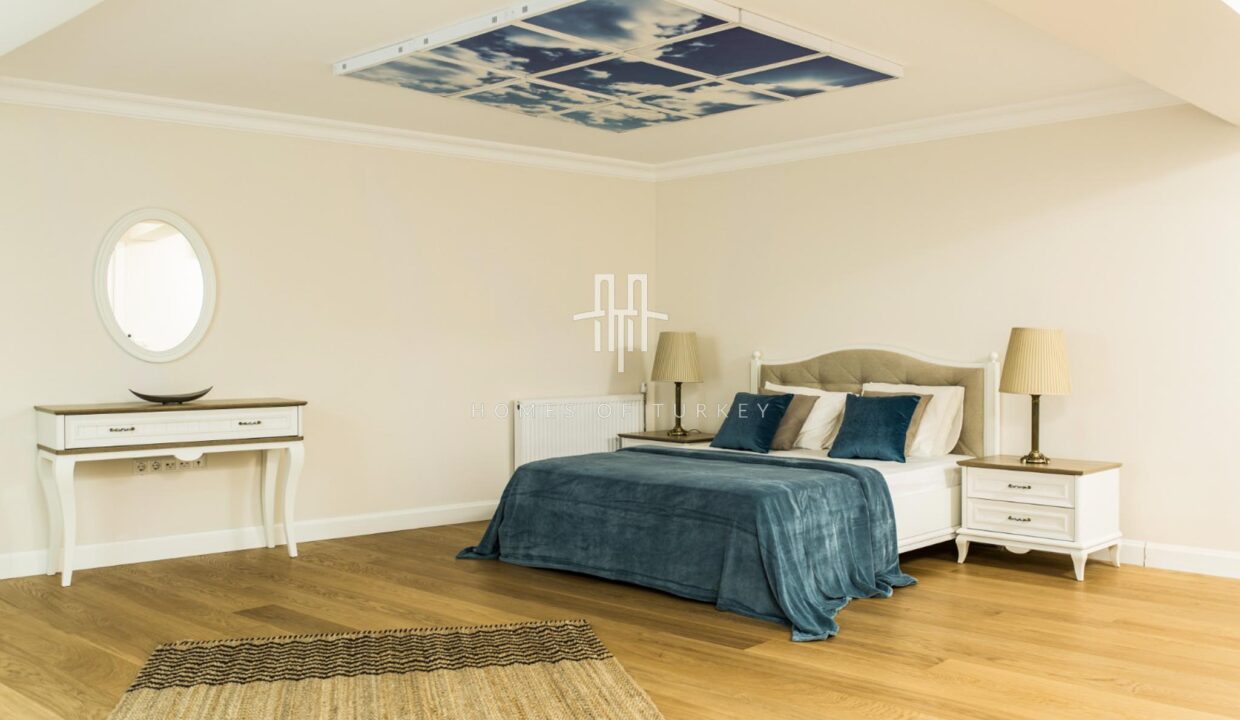 4+2 Triplex Apartment With Garden For Sale In A Prestigious Area In Nişantaşı In Istanbul Eligible For Citizenship- 29