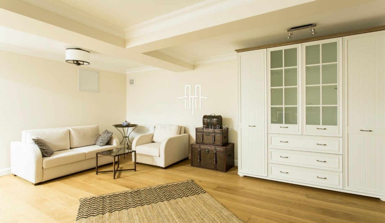 4+2 Triplex Apartment With Garden For Sale In A Prestigious Area In Nişantaşı In Istanbul Eligible For Citizenship- 34