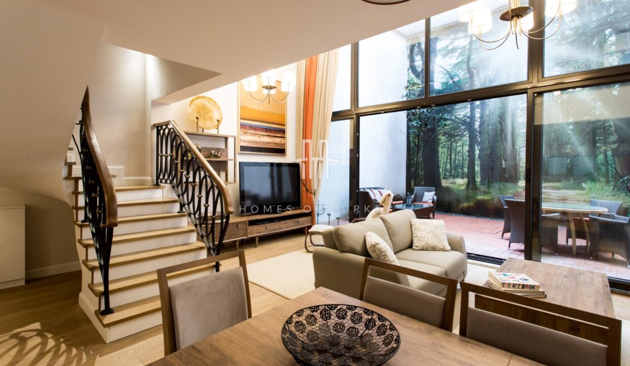 4+2 Triplex Apartment With Garden For Sale In A Prestigious Area In Nişantaşı In Istanbul Eligible For Citizenship- 5