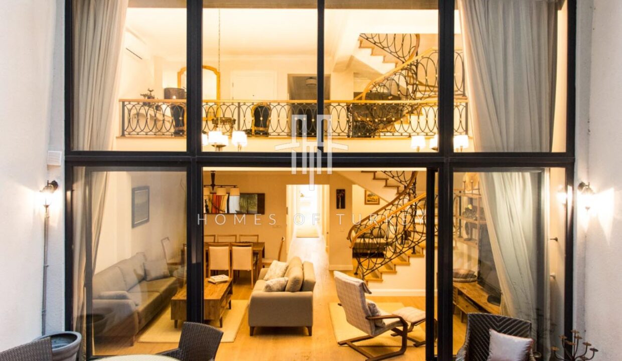 4+2 Triplex Apartment With Garden For Sale In A Prestigious Area In Nişantaşı In Istanbul Eligible For Citizenship- 7