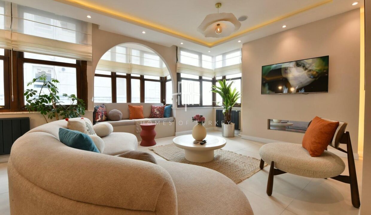 A 2.5+1 Apartment For Sale In Cihangir Istanbul's Heartland Fully Furnished And Available For Airbnb- 1