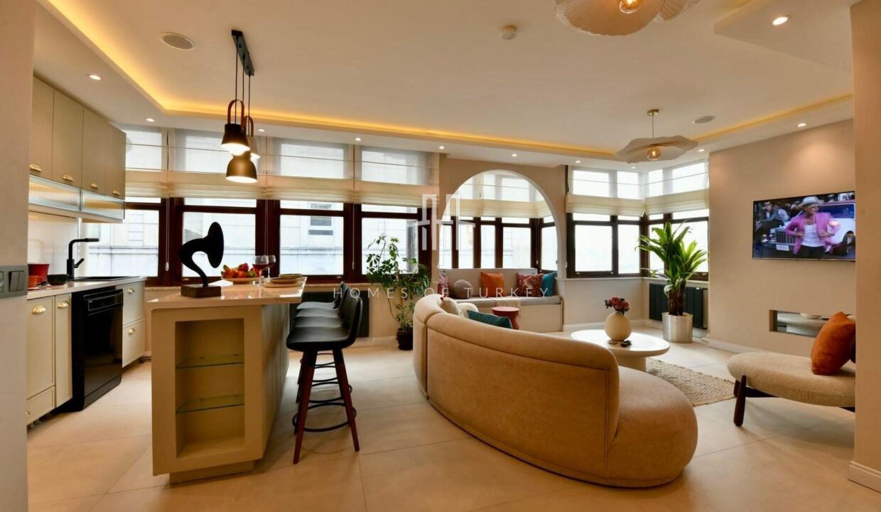 A 2.5+1 Apartment For Sale In Cihangir Istanbul's Heartland Fully Furnished And Available For Airbnb- 4