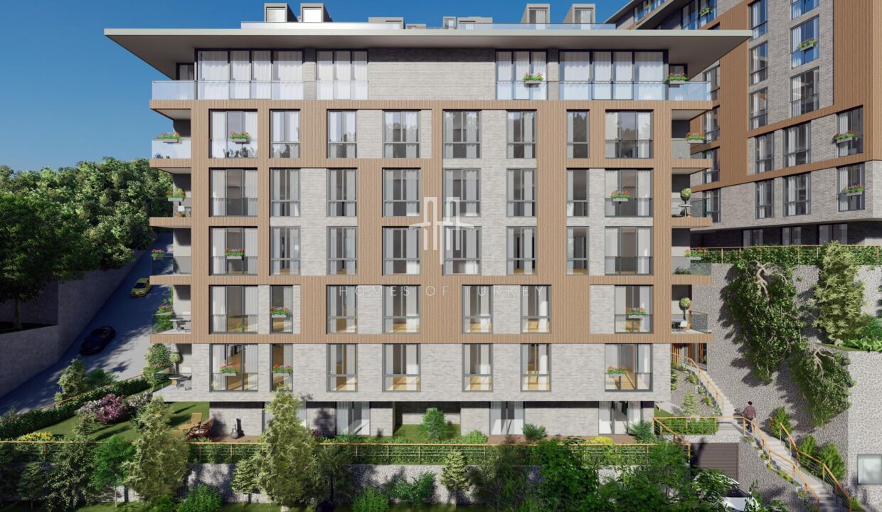 An Installment-Payment Project In Üsküdar In Istanbul, Offering Rich Social Amenities and 75% Green Space- 11