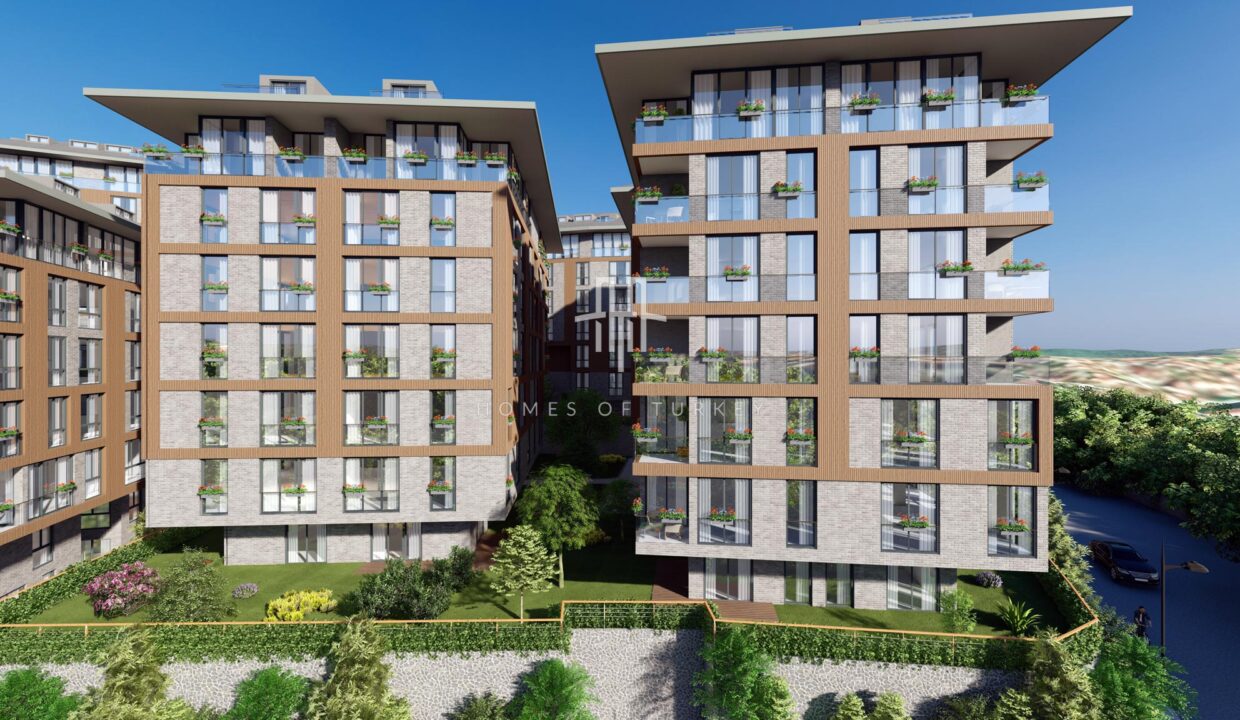 An Installment-Payment Project In Üsküdar In Istanbul, Offering Rich Social Amenities and 75% Green Space- 12