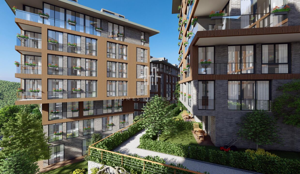 An Installment-Payment Project In Üsküdar In Istanbul, Offering Rich Social Amenities and 75% Green Space- 19