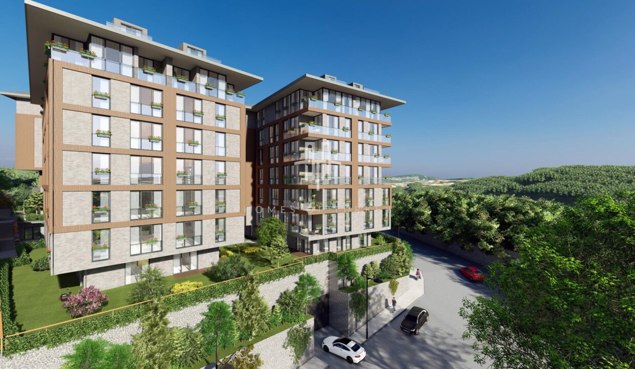 An Installment-Payment Project In Üsküdar In Istanbul, Offering Rich Social Amenities and 75% Green Space- 2