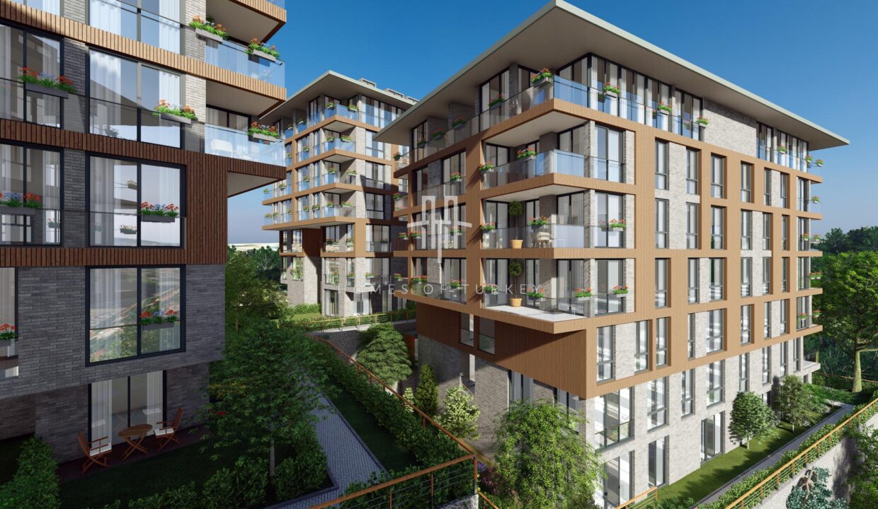 An Installment-Payment Project In Üsküdar In Istanbul, Offering Rich Social Amenities and 75% Green Space- 20