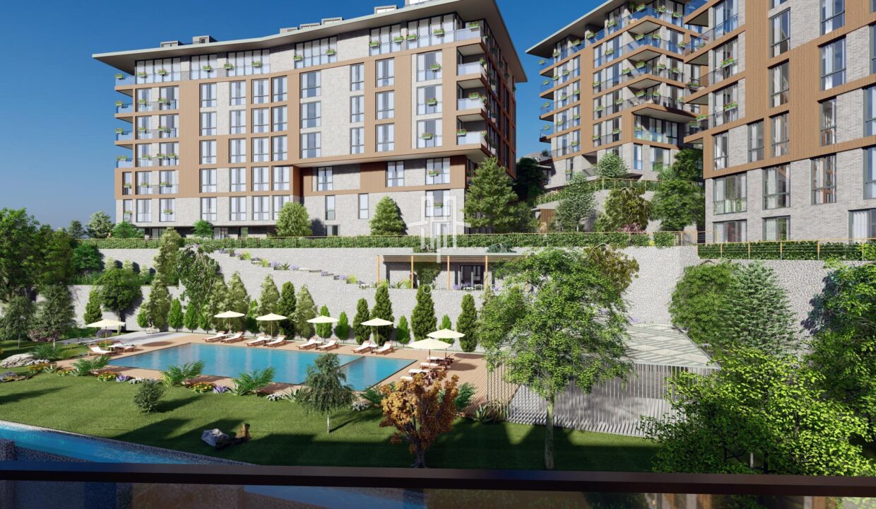 An Installment-Payment Project In Üsküdar In Istanbul, Offering Rich Social Amenities and 75% Green Space- 22