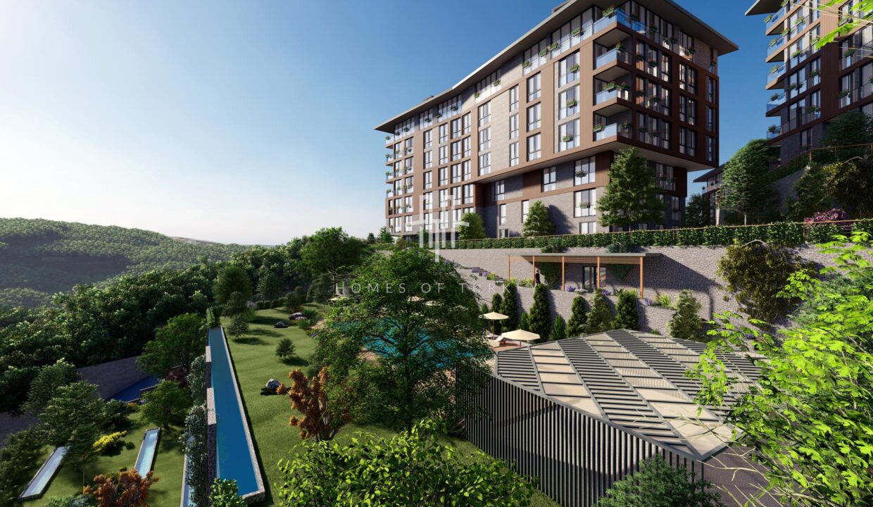 An Installment-Payment Project In Üsküdar In Istanbul, Offering Rich Social Amenities and 75% Green Space- 24