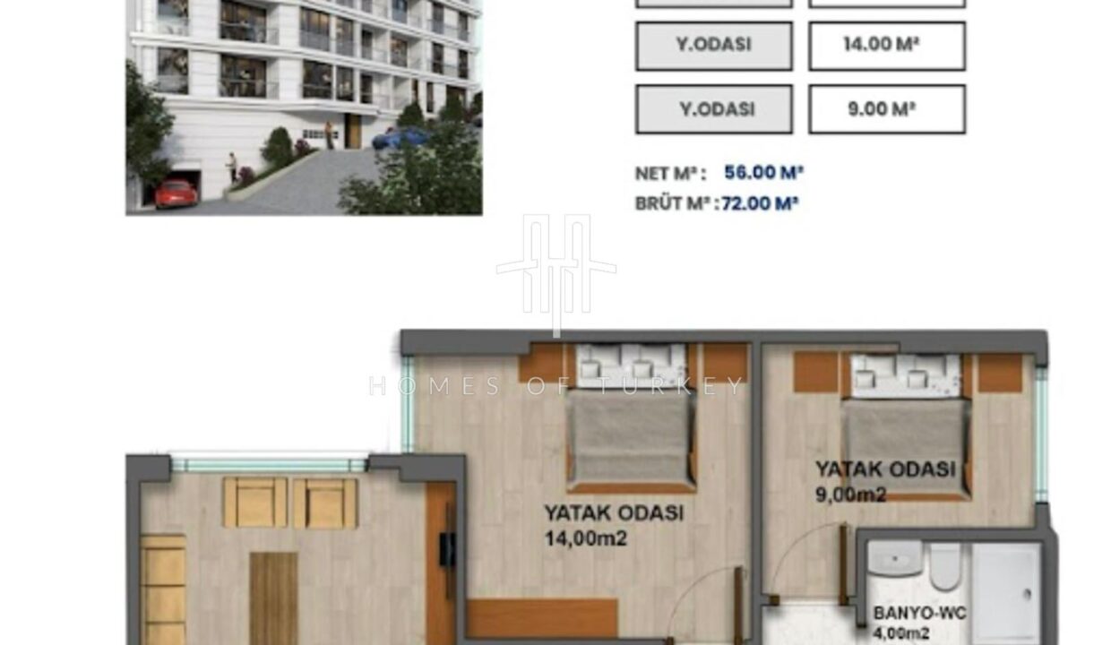 Apartments For Sale In Eligible For Citizenship And A Prestigious Area Of ​​Beşiktaş In Istanbul- 11