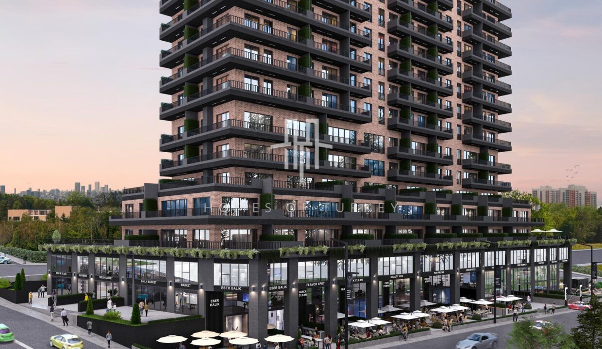 Apartments For Sale in Istanbul Close To The Financial Center And Metro- 1