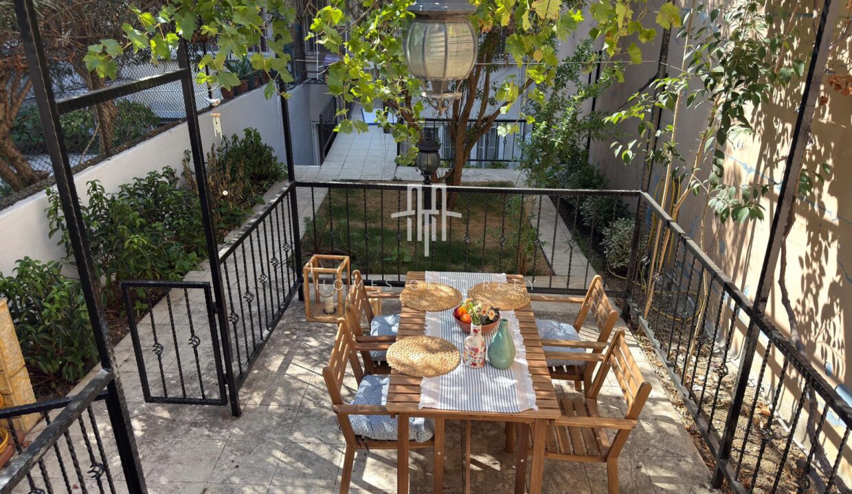 Fully Renovated 3+1 Apartment With Garden For Sale In Bomonti The Heart Of Istanbul- 1,,,,,,,,,,