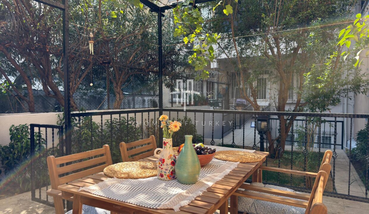 Fully Renovated 3+1 Apartment With Garden For Sale In Bomonti The Heart Of Istanbul- 1,,,,,,