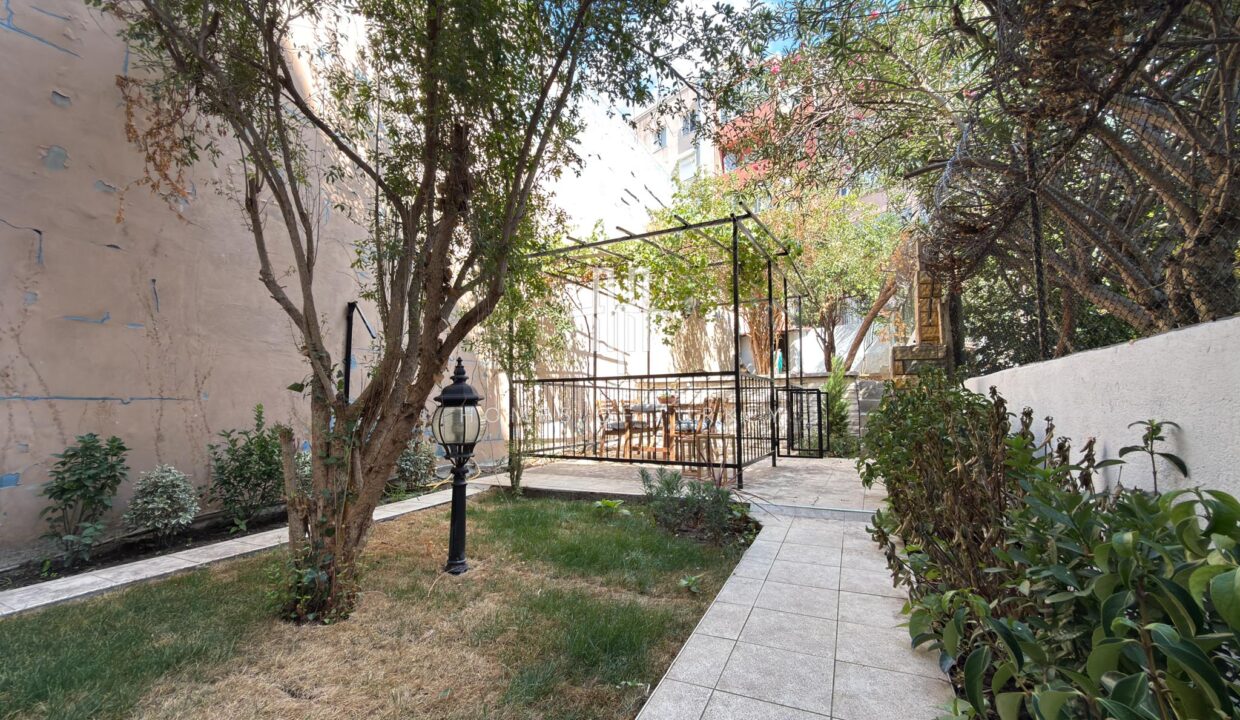 Fully Renovated 3+1 Apartment With Garden For Sale In Bomonti The Heart Of Istanbul- 1,,