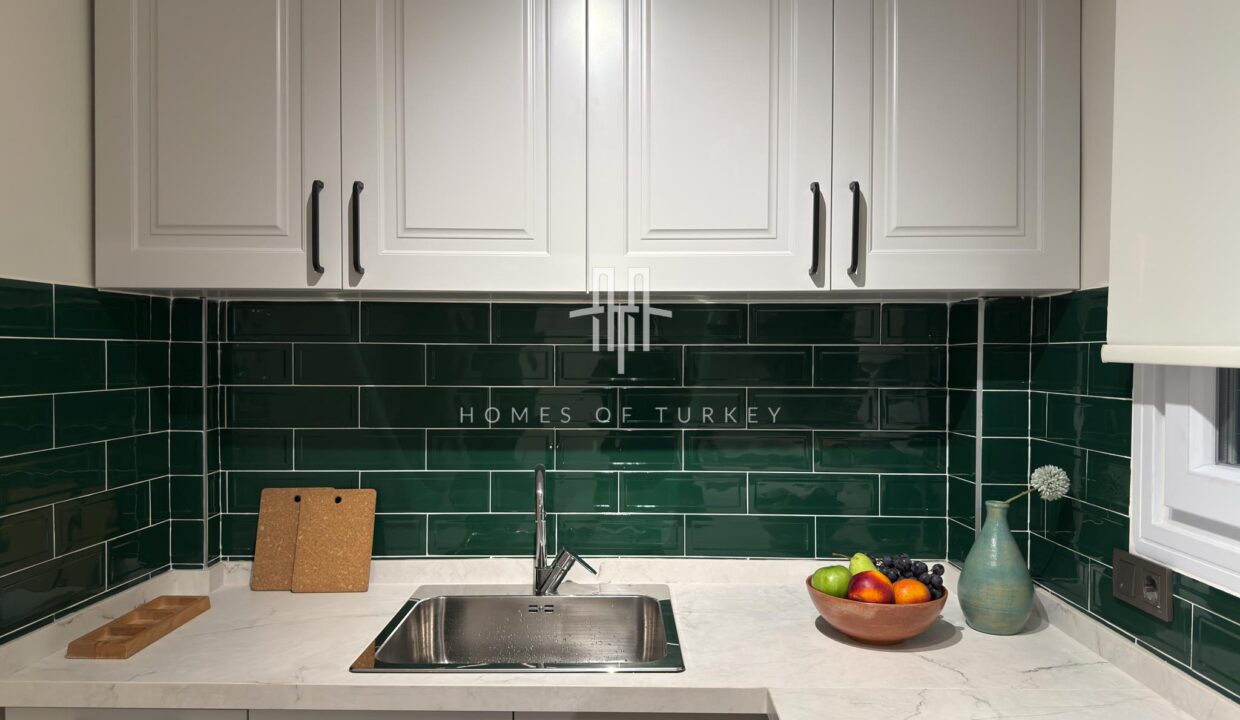 Fully Renovated 3+1 Apartment With Garden For Sale In Bomonti The Heart Of Istanbul- 12