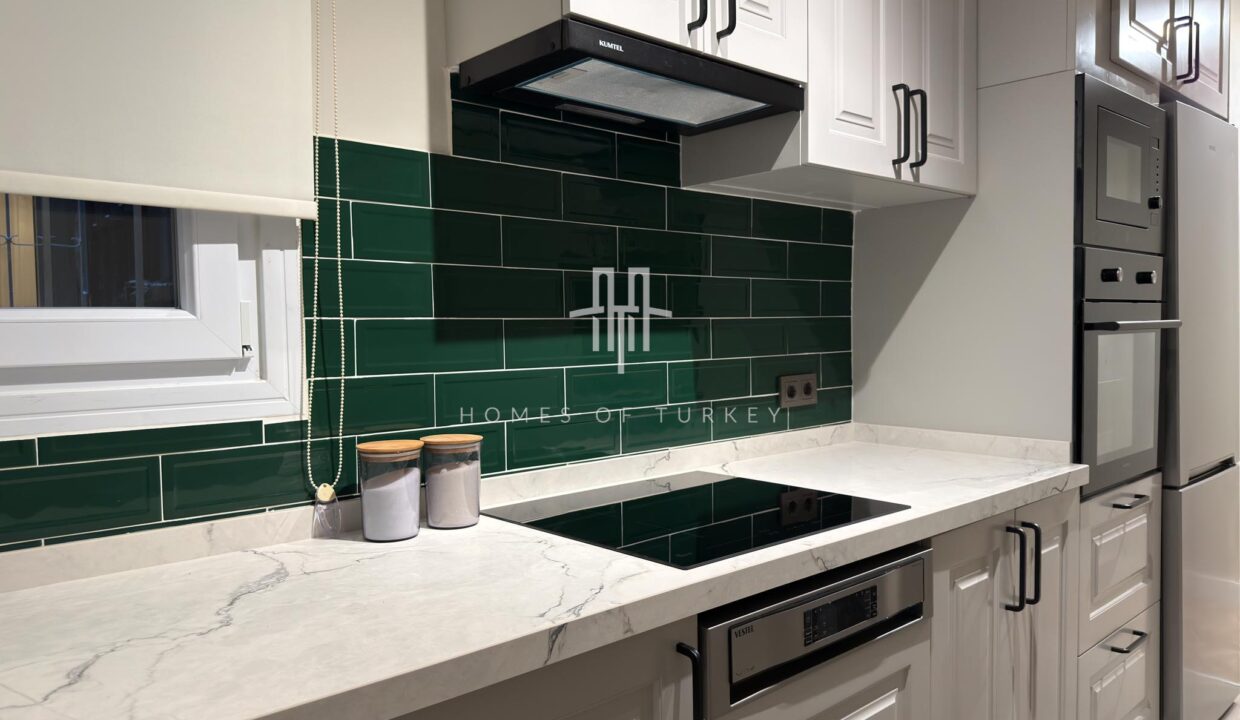 Fully Renovated 3+1 Apartment With Garden For Sale In Bomonti The Heart Of Istanbul- 14