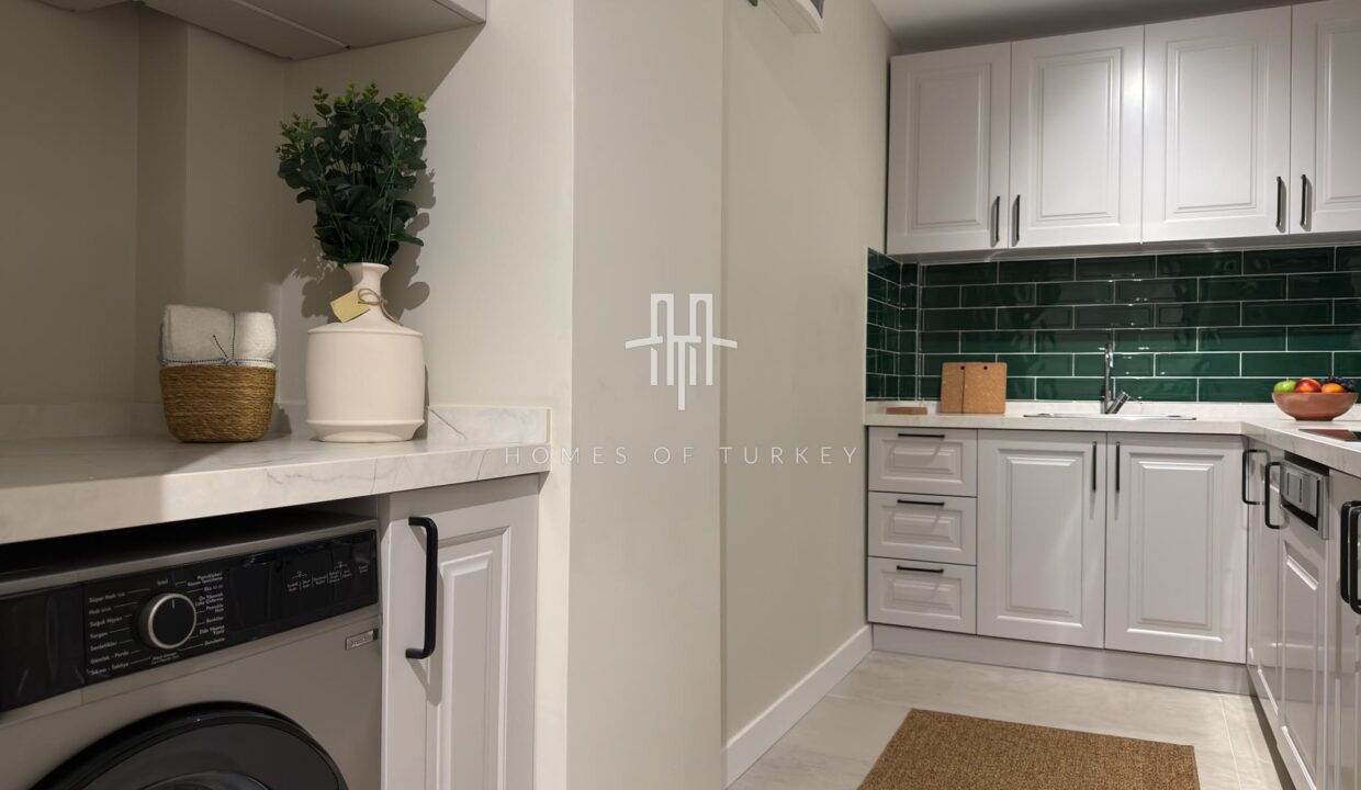 Fully Renovated 3+1 Apartment With Garden For Sale In Bomonti The Heart Of Istanbul- 15