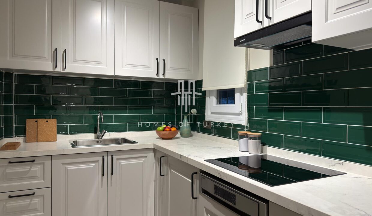 Fully Renovated 3+1 Apartment With Garden For Sale In Bomonti The Heart Of Istanbul- 16