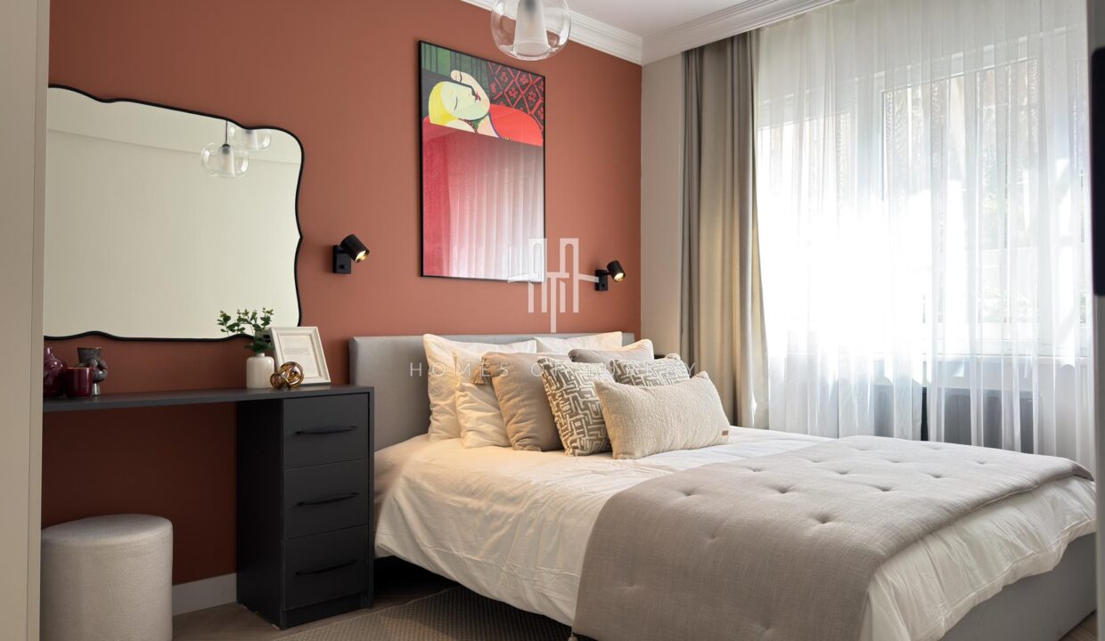 Fully Renovated 3+1 Apartment With Garden For Sale In Bomonti The Heart Of Istanbul- 19