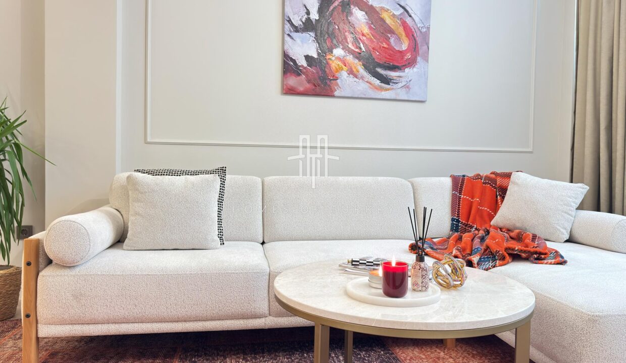 Fully Renovated 3+1 Apartment With Garden For Sale In Bomonti The Heart Of Istanbul- 2