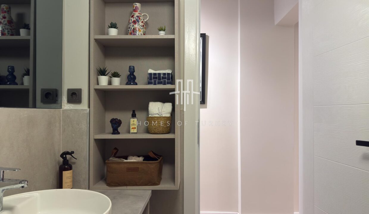 Fully Renovated 3+1 Apartment With Garden For Sale In Bomonti The Heart Of Istanbul- 37