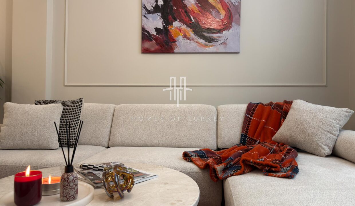 Fully Renovated 3+1 Apartment With Garden For Sale In Bomonti The Heart Of Istanbul- 5