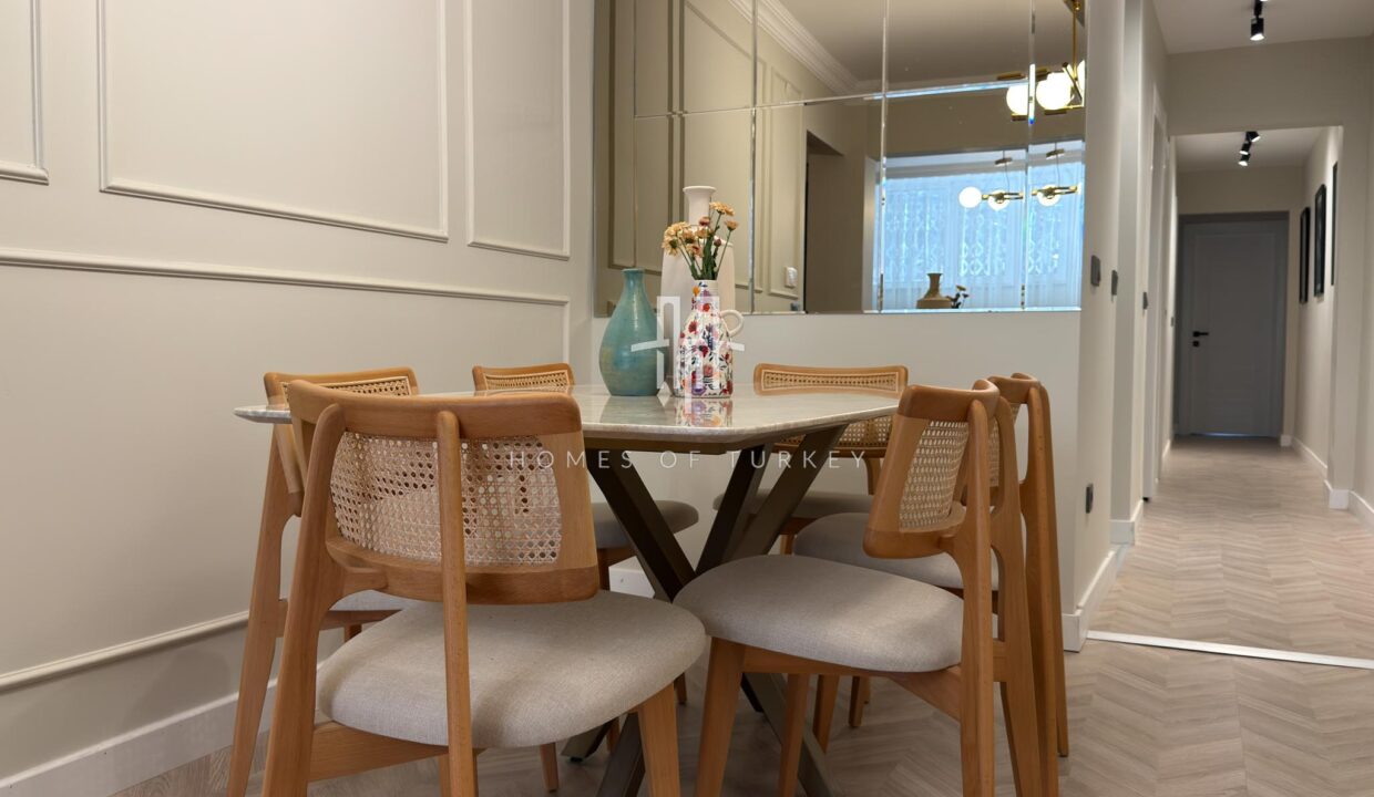 Fully Renovated 3+1 Apartment With Garden For Sale In Bomonti The Heart Of Istanbul- 6