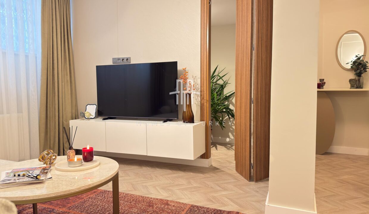 Fully Renovated 3+1 Apartment With Garden For Sale In Bomonti The Heart Of Istanbul- 7,