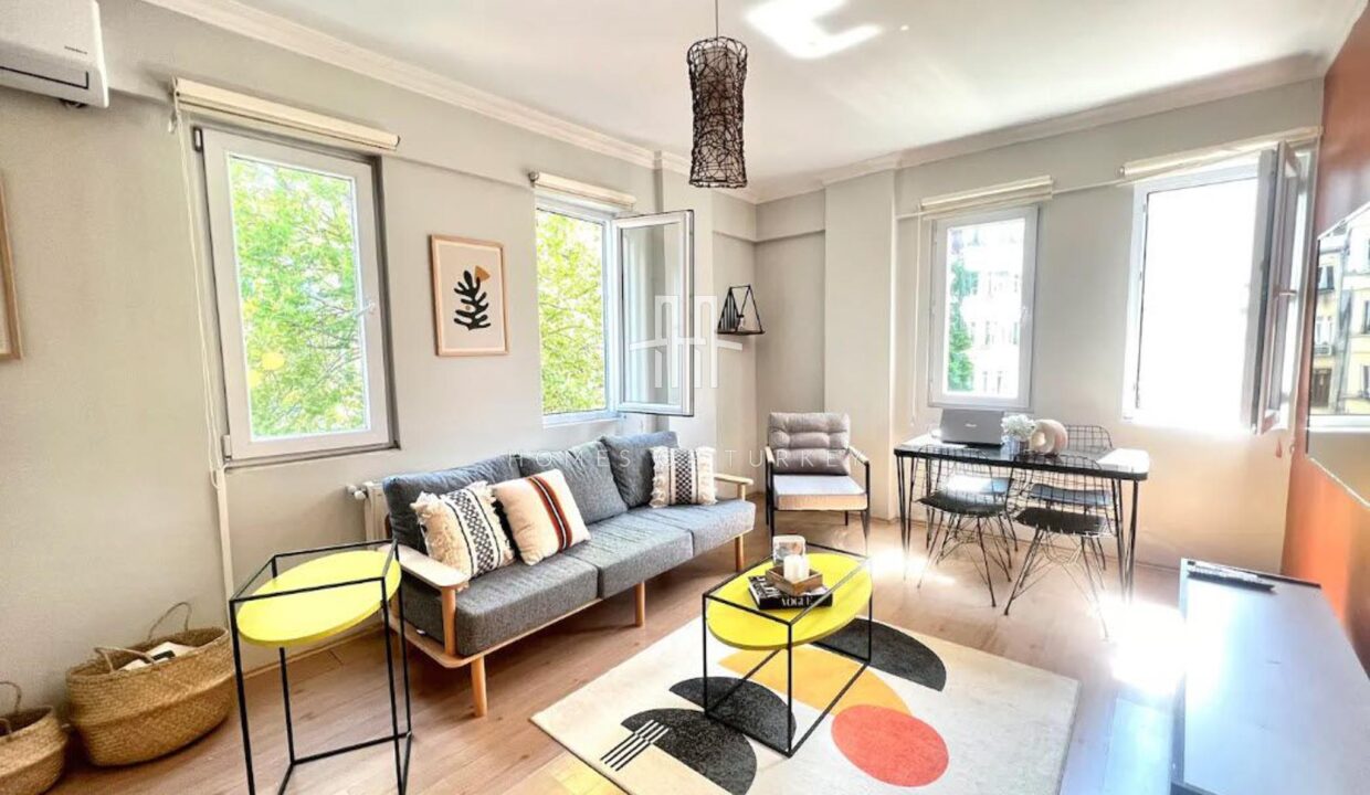 Furnished 2+1 Apartment For Sale In Cihangir In The Heart Of Istanbul Suitable For Residence Permit- 1