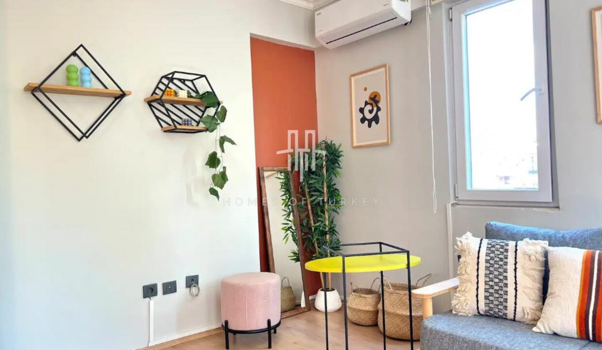 Furnished 2+1 Apartment For Sale In Cihangir In The Heart Of Istanbul Suitable For Residence Permit- 2