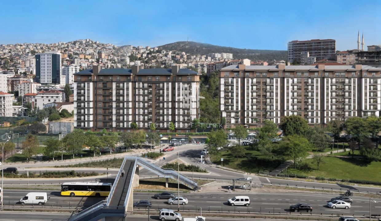 Horizontal Architecture Apartments For Sale In Maltepe In Istanbul With Princes Island Views- 2