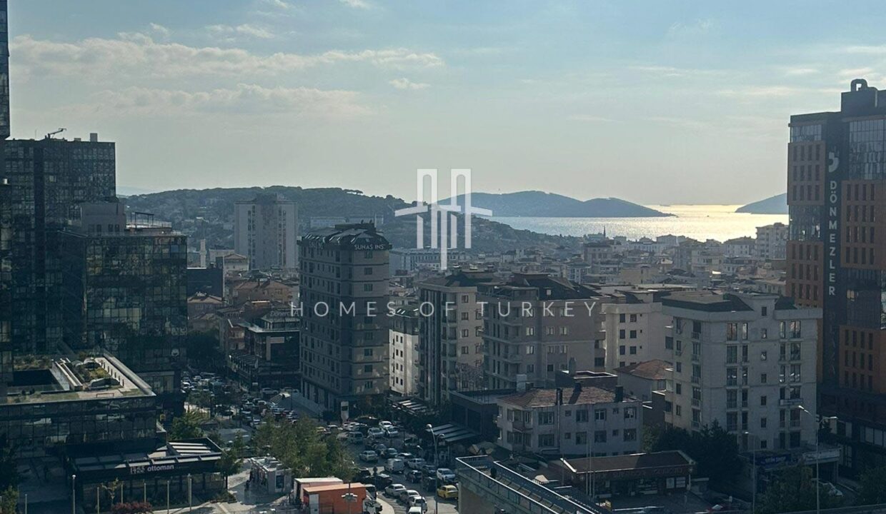 Horizontal Architecture Apartments For Sale In Maltepe In Istanbul With Princes Island Views- 2,