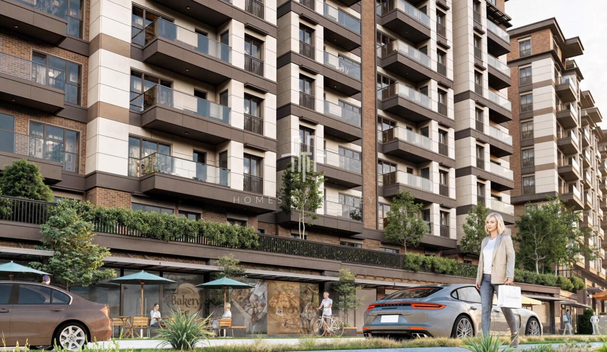 Horizontal Architecture Apartments For Sale In Maltepe In Istanbul With Princes Island Views- 3