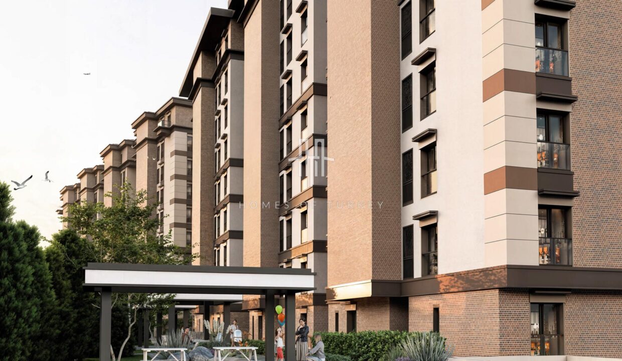 Horizontal Architecture Apartments For Sale In Maltepe In Istanbul With Princes Island Views- 4